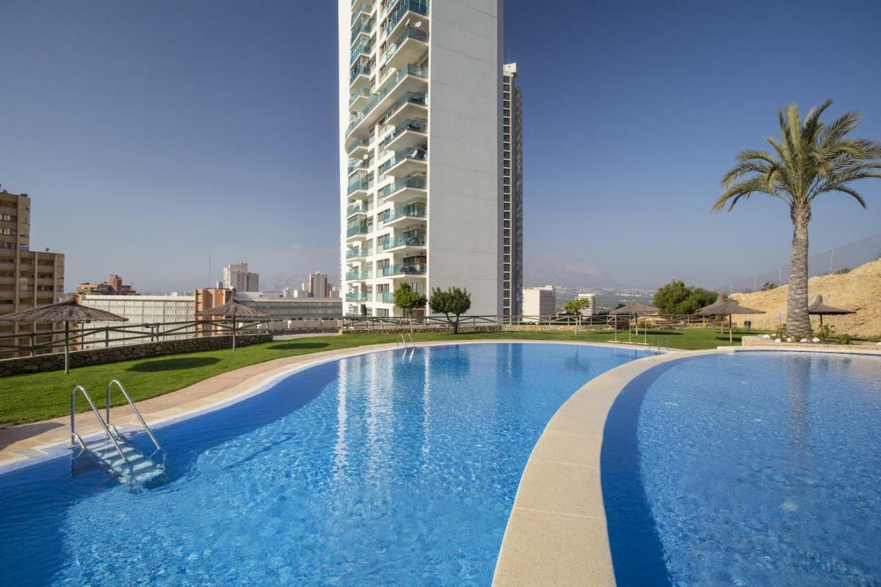 Skyline 26 Stunning Sea Views From A 2-Bedroom Apartment On The 26Th Floor Benidorm Exterior photo